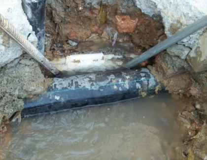 铁锋测漏水之水管漏水